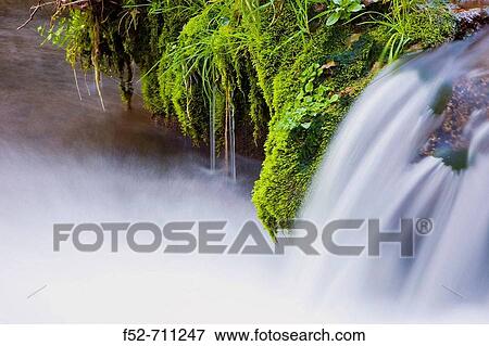 Natural Monument waterfalls of Huesna. Sierra Morena. Natural Park of? Sierra Norte?. Spain. View Large Photo Image Stock Photo - Natural Monument waterfalls of Huesna. Sierra Morena. Natural Park of? Sierra Norte?. Spain.. Fotosearch