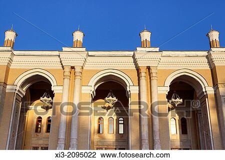 Stock Image - Navoi Theatre, Theatre of the Republic for Opera and Ballet (Opera House), Tashkent, Uzbekistan.. Fotosearch