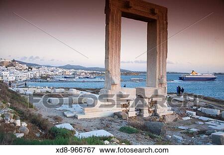 Stock Photo - Naxos island, Cyclades islands, Aegean Sea, Greece, Europe. Fotosearch