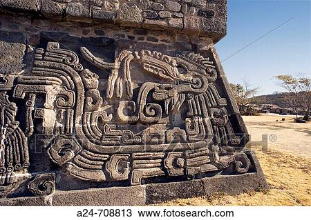 Near Cuernavaca City. Ceremonial Center of Xochicalco. Quetzalcoatl Piramid. Mexico. View Large Photo Image Stock Image - Near Cuernavaca City. Ceremonial Center of Xochicalco. Quetzalcoatl Piramid. Mexico.. Fotosearch