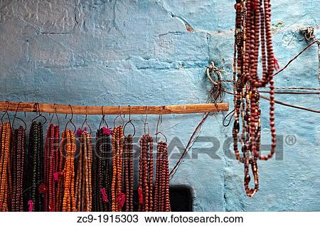 Necklances hanging Varanasi, Benares, Uttar Pradesh, India View Large Photo Image Stock Image - Necklances hanging Varanasi, Benares, Uttar Pradesh, India. Fotosearch