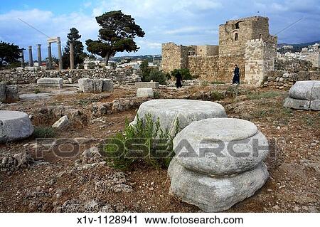 necropolis and castle of the cruzados in Byblos near the Lebanon View Large Photo Image Stock Image - necropolis and castle of the cruzados in Byblos near the Lebanon. Fotosearch