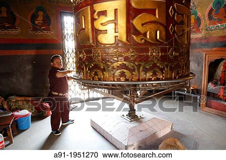 Nepal, City of Katmandu, buddhist Boudnath tibetan temple, prayers wheels View Large Photo Image Stock Image - Nepal, City of Katmandu, buddhist Boudnath tibetan temple, prayers wheels. Fotosearch