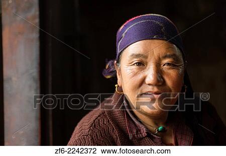 Nepal Himalayas Sherpa woman posing in tea house in the village of Tok Tok Solukhumbu remote Mt Everest 61. View Large Photo Image Stock Image - Nepal Himalayas Sherpa woman posing in tea house in the village of Tok Tok Solukhumbu remote Mt Everest 61.. Fotosearch