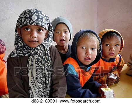 Nepal. Nursery school and day care center run by CDO (Care and Development Organization), Godavari, Kathmandu Valley. View Large Photo Image Stock Image - Nepal. Nursery school and day care center run by CDO (Care and Development Organization), Godavari, Kathmandu Valley.. Fotosearch