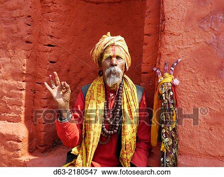 Nepal. Pashupatinath, Hindu temple complex famous for burning ghats, Kathmandu. Hindu sadhu, or holyman. View Large Photo Image Stock Photo - Nepal. Pashupatinath, Hindu temple complex famous for burning ghats, Kathmandu. Hindu sadhu, or holyman.. Fotosearch