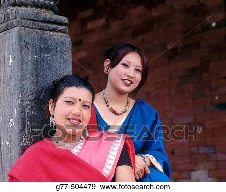 Nepalese woman. Bhaktapur. Kathmandu valley. Nepal. View Large Photo Image Stock Photo - Nepalese woman. Bhaktapur. Kathmandu valley. Nepal.. Fotosearch