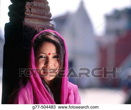 Nepalese woman. Durbar square. Kathmandu. Nepal. View Large Photo Image Stock Image - Nepalese woman. Durbar square. Kathmandu. Nepal.. Fotosearch
