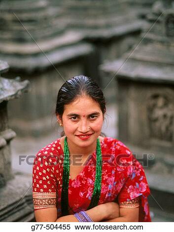 Nepalese woman. Kathmandu. Nepal. View Large Photo Image Stock Photography - Nepalese woman. Kathmandu. Nepal.. Fotosearch