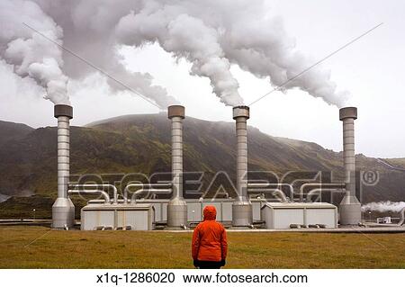 Nesjavellir Geothermal Power Station, South Iceland It produces electricity and pumps hot water to the Greater Reykjav? k Area View Large Photo Image Stock Image - Nesjavellir Geothermal Power Station, South Iceland It produces electricity and pumps hot water to the Greater Reykjav? k Area. Fotosearch