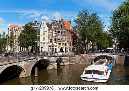 Netherlands. Amsterdam. Channel of Amsterdam. View Large Photo Image Stock Image - Netherlands. Amsterdam. Channel of Amsterdam.. Fotosearch