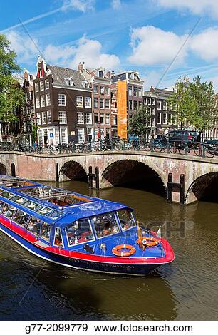 Netherlands. Amsterdam. Channel of Amsterdam. View Large Photo Image Stock Photo - Netherlands. Amsterdam. Channel of Amsterdam.. Fotosearch