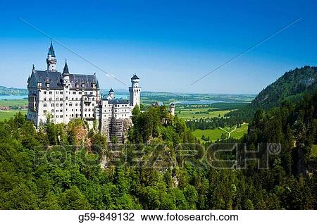 Neuschwanstein Castle, Bavaria, Germany View Large Photo Image Stock Image - Neuschwanstein Castle, Bavaria, Germany. Fotosearch