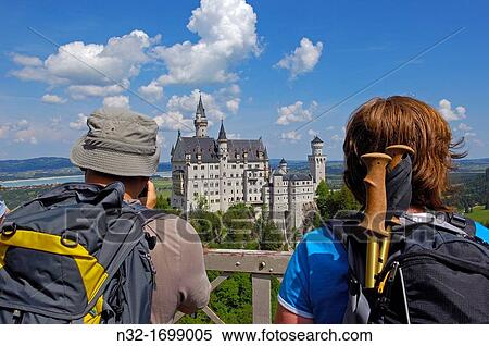 Neuschwanstein Castle (Schloss Neuschwanstein), Allgau, Fussen, Romantische Strasse (? Romantic Road? ), Bavaria, Germany, Europe View Large Photo Image Stock Photography - Neuschwanstein Castle (Schloss Neuschwanstein), Allgau, Fussen, Romantische Strasse (? Romantic Road? ), Bavaria, Germany, Europe. Fotosearch
