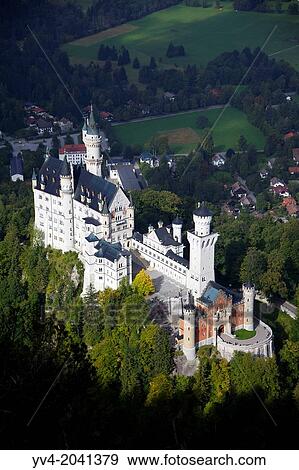 Neuschwanstein Castle, Schwangau, Bavaria, Germany. View Large Photo Image Stock Photo - Neuschwanstein Castle, Schwangau, Bavaria, Germany.. Fotosearch