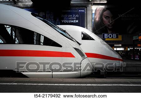 New and old ICE train in Munich's Hauptbahnhof View Large Photo Image Stock Image - New and old ICE train in Munich's Hauptbahnhof. Fotosearch