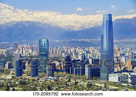 New buildings in the city of Santiago Chile View Large Photo Image Stock Image - New buildings in the city of Santiago Chile. Fotosearch