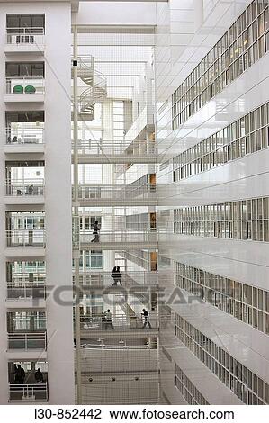 New City Hall and Central Library building by architect Richard Meier (50 m high, 13 floors, built in 1995), The Hague, The Netherlands View Large Photo Image Stock Image - New City Hall and Central Library building by architect Richard Meier (50 m high, 13 floors, built in 1995), The Hague, The Netherlands. Fotosearch