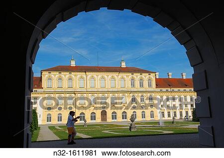 New Schleissheim Palace (Neues Schloss Schleissheim), Schleissheim Palace, Oberschleissheim near Munich, Upper Bavaria, Bavaria, Germany View Large Photo Image Stock Image - New Schleissheim Palace (Neues Schloss Schleissheim), Schleissheim Palace, Oberschleissheim near Munich, Upper Bavaria, Bavaria, Germany. Fotosearch