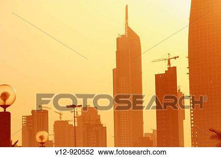 new skyscrapers in kuwait View Large Photo Image Stock Image - new skyscrapers in kuwait. Fotosearch