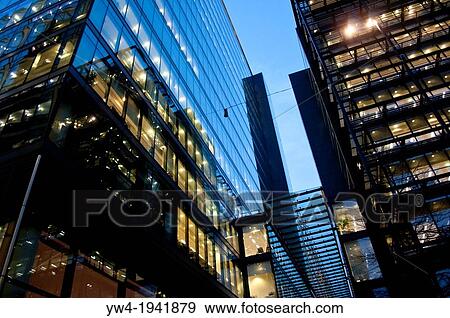 Stock Photo - New Street Square architecture, new shopping, office and residential centre in the City of London, EC4, UK.. Fotosearch