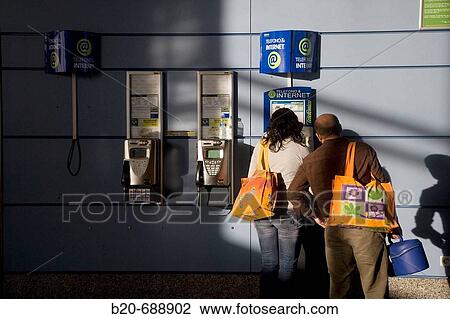 Stock Image - New T4 terminal in Madrid Barajas International Airport, Spain. Fotosearch