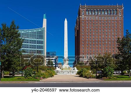 New US Courthouse and old Statler Hotel Building on Niagara Square in Buffalo New York. View Large Photo Image Stock Photo - New US Courthouse and old Statler Hotel Building on Niagara Square in Buffalo New York.. Fotosearch
