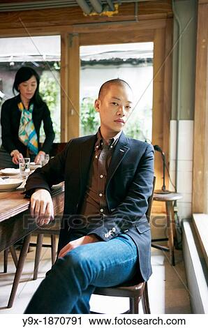 New York fashion designer Jason Wu visits his favorite places in Taipei Portrait taken at restaurant Shi Zhi Tang, known for its traditional Taiwanese atmosphere and cuisine View Large Photo Image Stock Image - New York fashion designer Jason Wu visits his favorite places in Taipei Portrait taken at restaurant Shi Zhi Tang, known for its traditional Taiwanese atmosphere and cuisine. Fotosearch