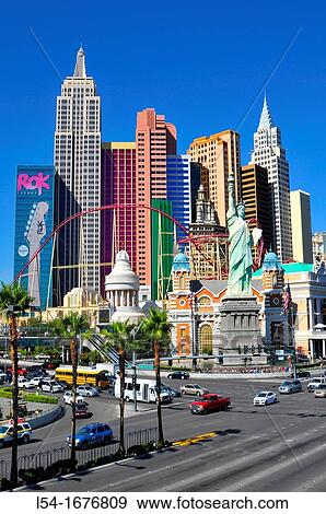 New York New York Casino Skyline Las Vegas Nevada Sin City Gambling Capital NV View Large Photo Image Stock Photo - New York New York Casino Skyline Las Vegas Nevada Sin City Gambling Capital NV. Fotosearch