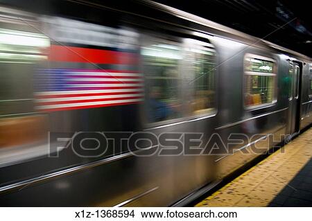 New York Subway View Large Photo Image Picture - New York Subway. Fotosearch
