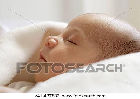 Newborn baby in blanket View Large Photo Image Stock Image - Newborn baby in blanket. Fotosearch