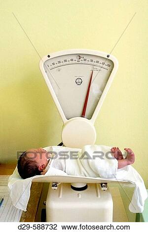 Stock Image - Newborn baby. Fotosearch