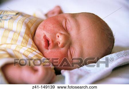 Newborn baby View Large Photo Image Stock Photo - Newborn baby. Fotosearch