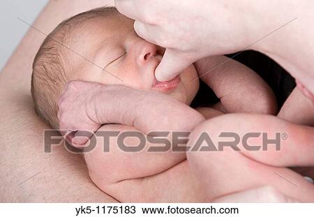 Newborn Baby Suckling on Mothers Finger View Large Photo Image Stock Image - Newborn Baby Suckling on Mothers Finger. Fotosearch