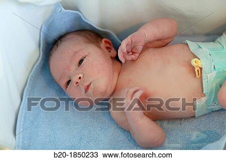 Stock Image - Newborn, Maternity, Donostia Hospital, San Sebastian, Donostia, Gipuzkoa, Basque Country, Spain. Fotosearch