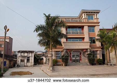 Newly built house at Jiexi old town, China. View Large Photo Image Stock Image - Newly built house at Jiexi old town, China.. Fotosearch