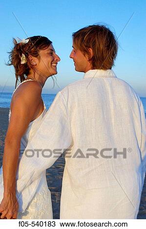 Newly young married couple. View Large Photo Image Stock Image - Newly young married couple.. Fotosearch