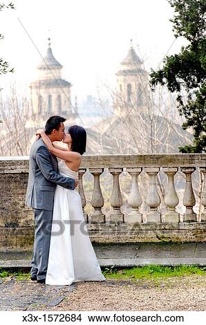 Newlyweds just married in Rome View Large Photo Image Picture - Newlyweds just married in Rome. Fotosearch