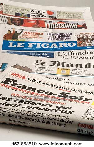 Newspapers. Journaux. View Large Photo Image Stock Image - Newspapers. Journaux.. Fotosearch