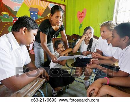 Nicaragua. CANTERA projects. Fray Jesus de Pamplona primary school at Los Planes de Cuajachillo. View Large Photo Image Stock Image - Nicaragua. CANTERA projects. Fray Jesus de Pamplona primary school at Los Planes de Cuajachillo.. Fotosearch