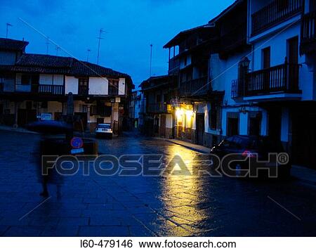 Night. Valverde de la Vera. CBceres province. Extremadura. Spain. View Large Photo Image Stock Photograph - Night. Valverde de la Vera. CBceres province. Extremadura. Spain.. Fotosearch