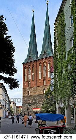 Nikolaikirche Berlin Germany View Large Photo Image Stock Image - Nikolaikirche Berlin Germany. Fotosearch