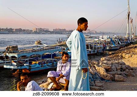 nile river in luxor. View Large Photo Image Stock Photo - nile river in luxor.. Fotosearch