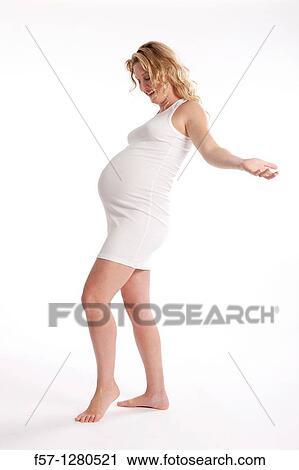 Nine months pregnant mother to be View Large Photo Image Stock Image - Nine months pregnant mother to be. Fotosearch