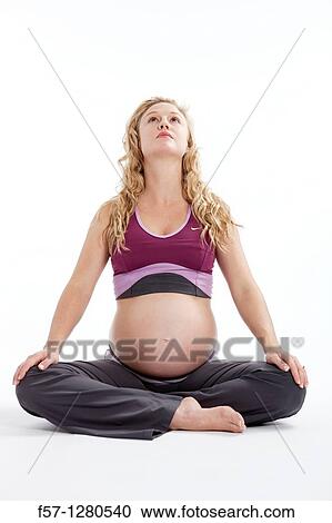 Nine months pregnant mother to be View Large Photo Image Stock Image - Nine months pregnant mother to be. Fotosearch
