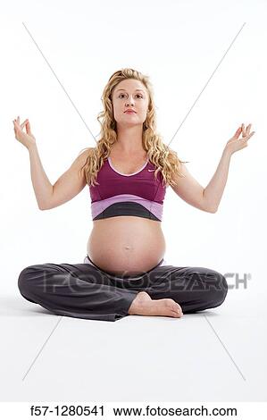 Nine months pregnant mother to be View Large Photo Image Stock Image - Nine months pregnant mother to be. Fotosearch