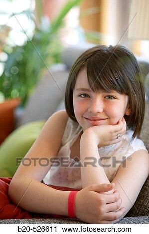 Nine years old girl. Gipuzkoa, Euskadi. Spain. View Large Photo Image Stock Image - Nine years old girl. Gipuzkoa, Euskadi. Spain.. Fotosearch