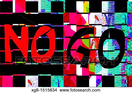 no-go sign View Large Photo Image Picture - no-go sign. Fotosearch