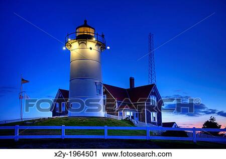 Nobska Lighthouse, Woods Hole, Foulmouth, Cape Cod, MA, USA. View Large Photo Image Stock Image - Nobska Lighthouse, Woods Hole, Foulmouth, Cape Cod, MA, USA.. Fotosearch