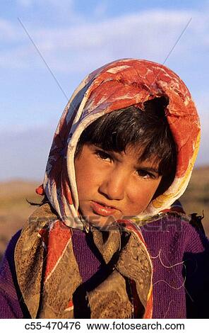 Nomads, portrait. Near Bardsir. Iran. View Large Photo Image Stock Photograph - Nomads, portrait. Near Bardsir. Iran.. Fotosearch